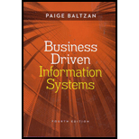 Business Driven Information Systems (Custom)