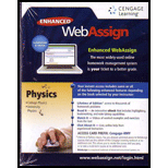 Enhanced WebAssign College Physics Access Card