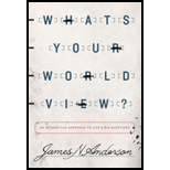 What's Your Worldview?