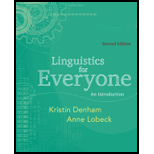 Linguistics for Everyone: An Introduction