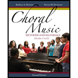 CHORAL MUSIC METHODS+MATERIALS