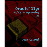 Oracle 11G : Pl/Sql Programming