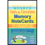 Mosby's Fluids and Elect... Notecards