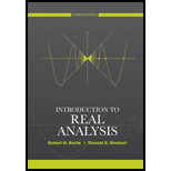 Intro. to Real Analysis