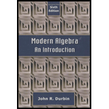 Modern Algebra: Intro.