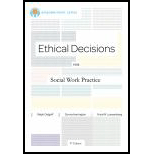 Ethical Decisions for Social Work Practice