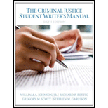 Criminal Justice Student Writer's Manual