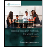 Essentials Research Methods for Social Work