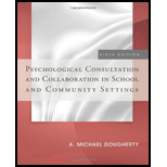 Psychological Consultation and Collab