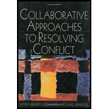 Collaborative Approach Resolving Conflict