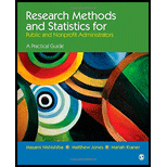 Research Methods and Statistics for Public and Nonprofit Administrators