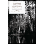 Lyrical Ballads 1798 and 1800