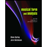 Musical Form and Analysis