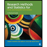 Research Methods and Statistics for Public and Nonprofit Administrators