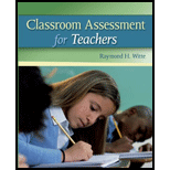 Classroom Assessment for Teachers