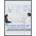 Managing, Controlling, and Improving Quality