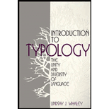 Introduction to Typology