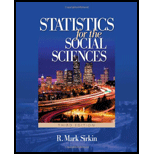 Statistics for Social Sciences