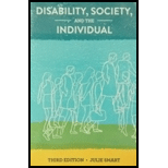 Disability, Society and the Individual