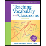 Teaching Vocabulary in All Class.