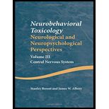 Neurobehavioral Toxicology: Neurological and Neuropsychological Perspec