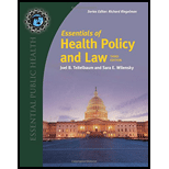 Essentials of Health Policy and Law