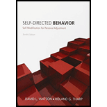 Self-Directed Behavior: Self-Modification for Personal Adjustment