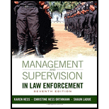 Management and Supervision in Law Enforcement