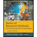 Basics of Research Methods for Criminal Justice and Criminology