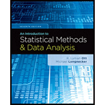 Introduction to Statistical Methods and Data Analysis