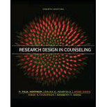 Research Design in Counseling