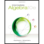 Intermediate Algebra