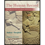 Human Record: Sources of Global History, Volume I: To 1500
