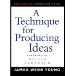 TECHNIQUE FOR PRODUCING IDEAS