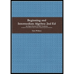 Beginning and Intermediate Algebra