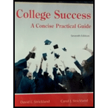 College Success: A Concise Practical Guide (Looseleaf)