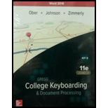 Gregg College Keyboarding and Document Processing Lesson 1-120 (Package)