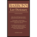 Barron's Law Dictionary