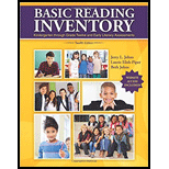 Basic Reading Inventory - With Student Word Lists and Access
