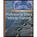 Prof.Ethics...Athletic Training