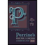 Perrine's Sound and Sense: Introduction to Poetry