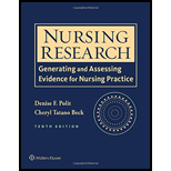 Nursing Research: Generating and Assessing Evidence for Nursing Practice