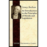INTRODUCTION TO THE PRINCIPLES OF MORALS AND LEGISLATION