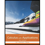 Calculus with Applications, Brief Version