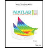 MATLAB: An Introduction with Applications