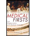 Medical Firsts