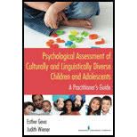Psychological Assessment of Culturally and Linguistically Diverse Children and Adolescents