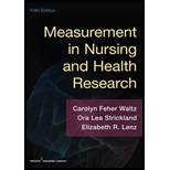 Measurement in Nursing and Health Research, Fifth Edition