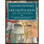 Essential Dictionary of Orchestration: The Most Practical and Comprehensive Resource for Composers, Arrangers and Orchestrators