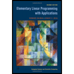 Elementary Linear Programming with Applications